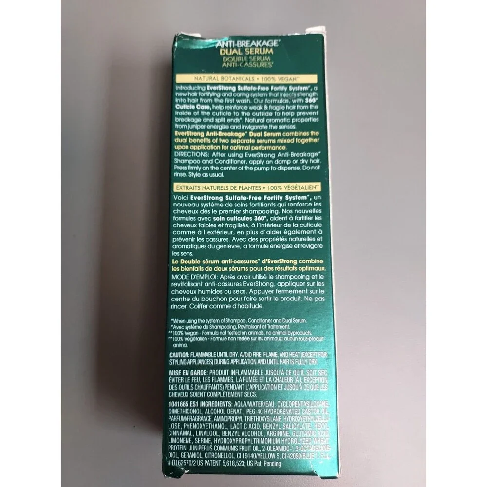 New‎ L'OREAL EverStrong Anti-Breakage Dual Serum 1.0 Fl Oz